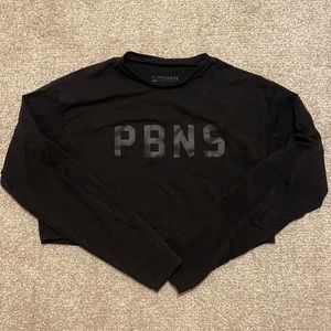 Alphalete cropped tee